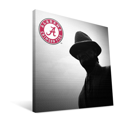 Alabama Crimson Tide Paul "Bear" Bryant Statue Canvas Print
