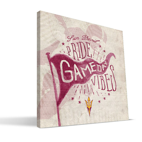 Arizona State Sun Devils Gameday Vibes Canvas Print