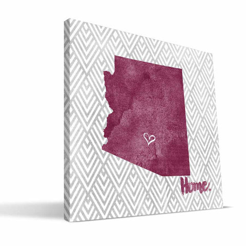Arizona State Sun Devils Home Canvas Print