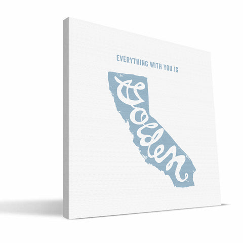 California State Motto Canvas Print
