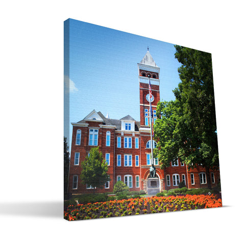 Clemson Tigers Tillman Hall Canvas Print