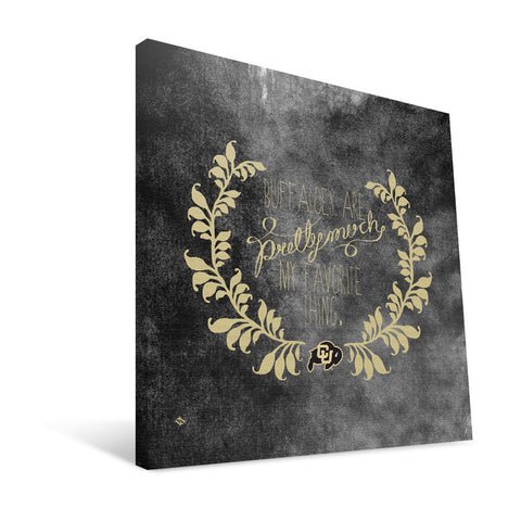 Colorado Buffaloes Favorite Thing Canvas Print