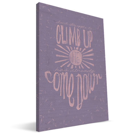 Come Down Canvas Print