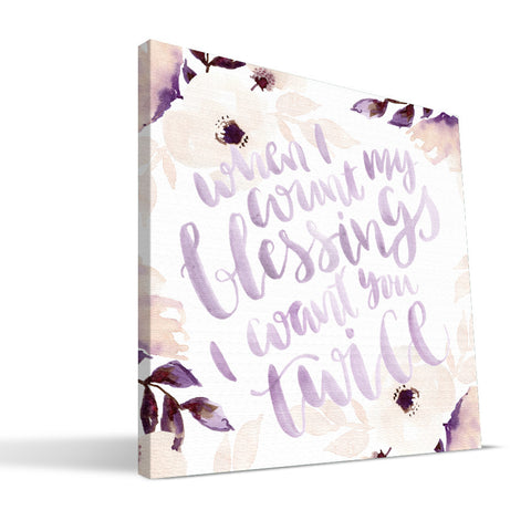 Twice Canvas Print