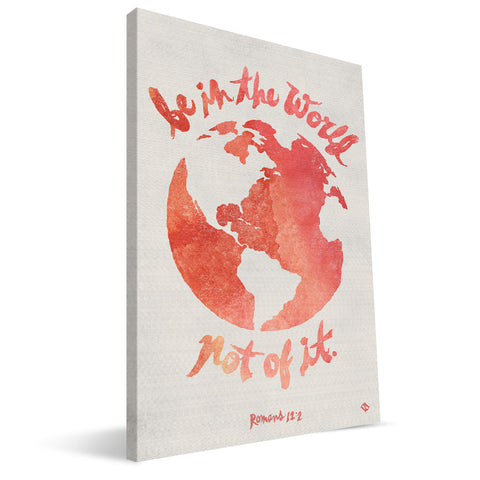World Canvas Print