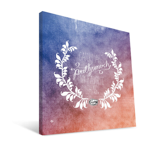 Florida Gators Favorite Thing Canvas Print