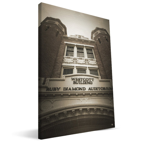 Florida State Seminoles Westcott Close Canvas Print