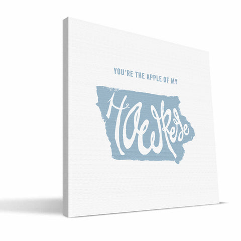 Iowa State Motto Canvas Print