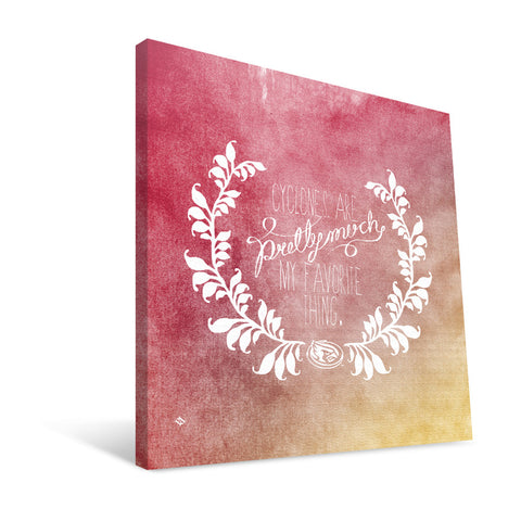 Iowa State Cyclones Favorite Thing Canvas Print