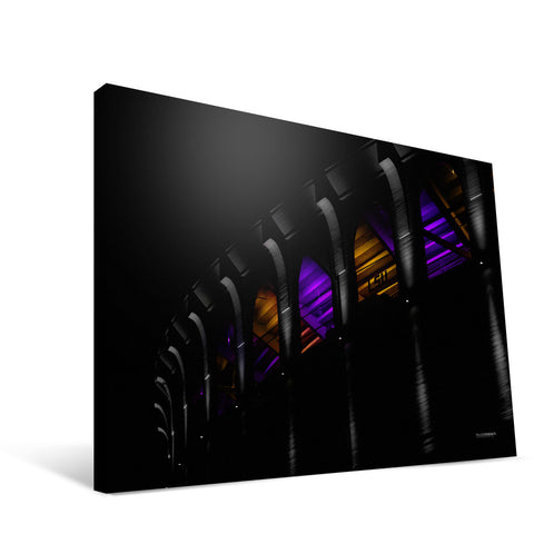 LSU Tigers Tiger Stadium Lights Canvas Print