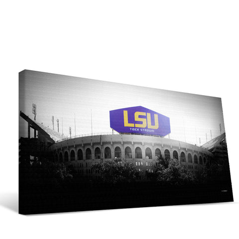 LSU Tigers Tiger Stadium Canvas Print