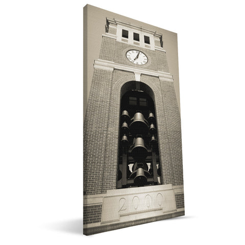 Ole Miss Rebels Peddle Bell Tower Canvas Print