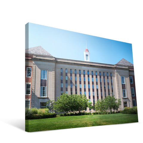 Nebraska Cornhuskers Love Memorial Library Canvas Print