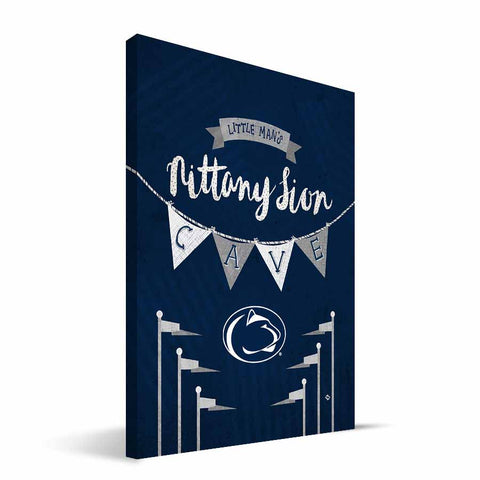 Penn State Nittany Lions Little Man Canvas Print