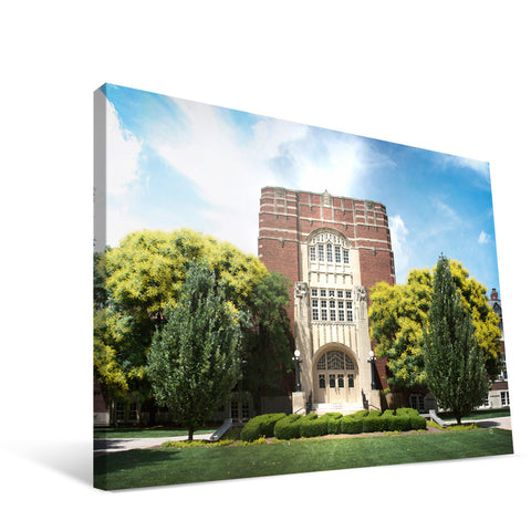 Purdue Boilermakers Campus Entry Canvas Print