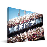 Texas A&M Aggies 12th Man Canvas Print