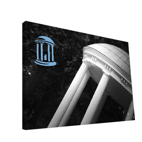 North Carolina Tar Heels Old Well Canvas Print