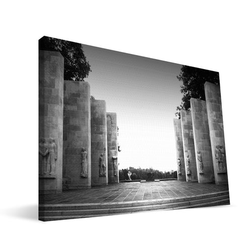 Virginia Tech Hokies War Memorial Chapel Canvas Print