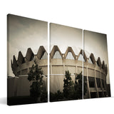 West Virginia Mountaineers WVU Coliseum Canvas Print